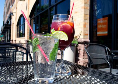 Drinks on the Patio